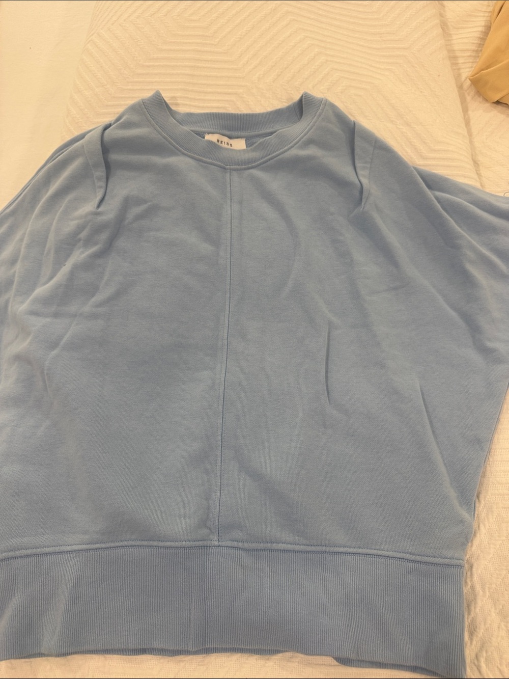 Reiss Light Blue Crewneck Sweatshirt